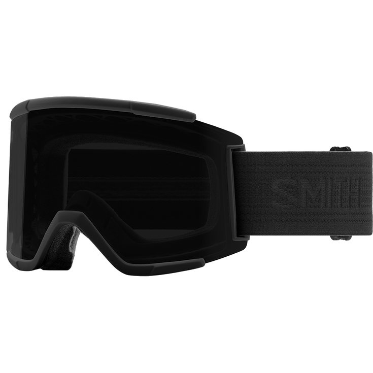 Smith Skibrillen Squad XL Blackout ChromaPop Sun Black + ChromaPop Storm Rose Flash Voorstelling