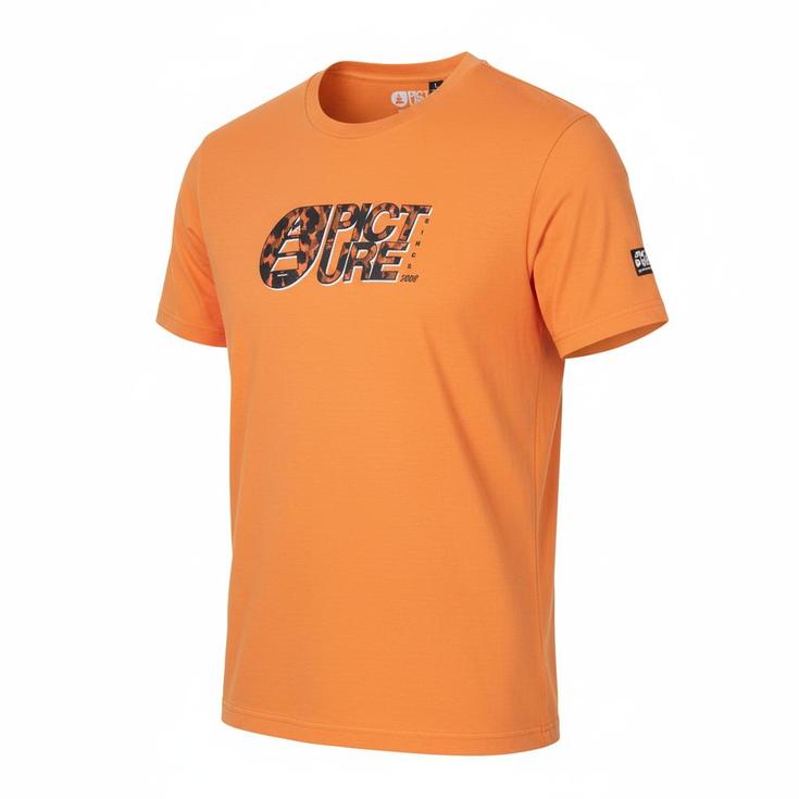 Picture Tee-shirt Basement Leo Tee Shirt Washed Dusty Orange Présentation