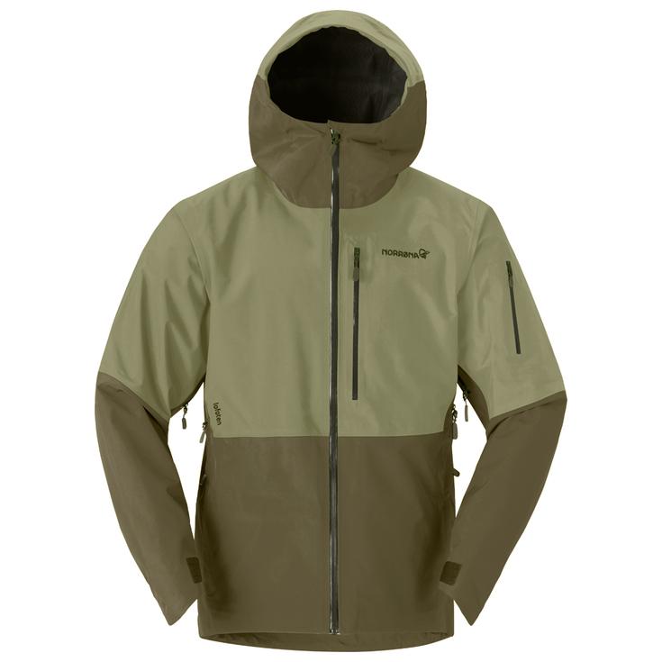 Norrona Lofoten Gore-Tex Jkt Olive Night Deep Lichen Green 