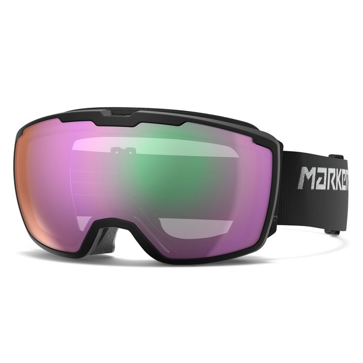 Marker Masque de Ski Perspective Black w/Clarity Mirror Présentation