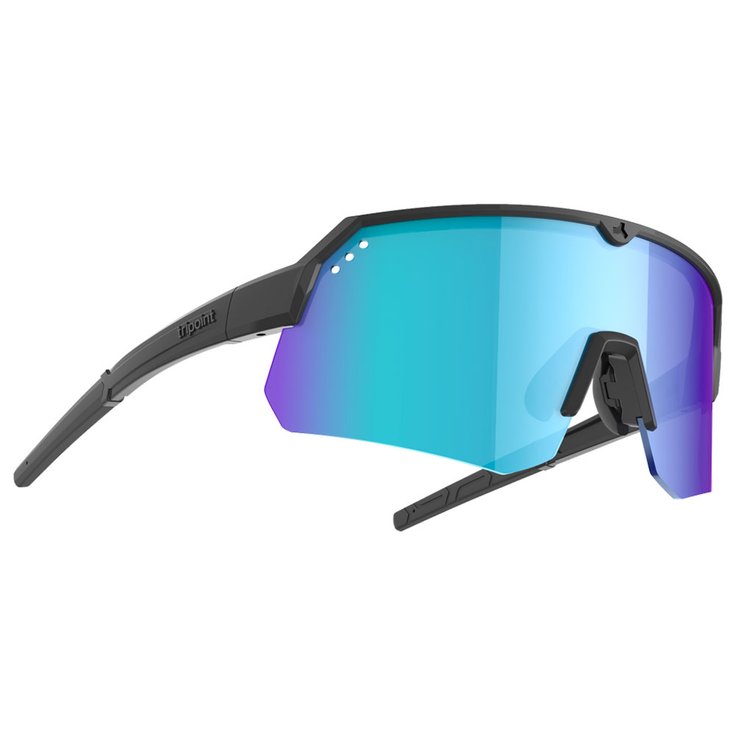 Tripoint Sunglasses Treriksroset Matt Black Smoke Blue Multi Overview