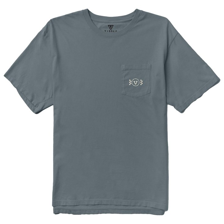 Vissla Vissla Lounge Premium Pkt Tee Graphite 