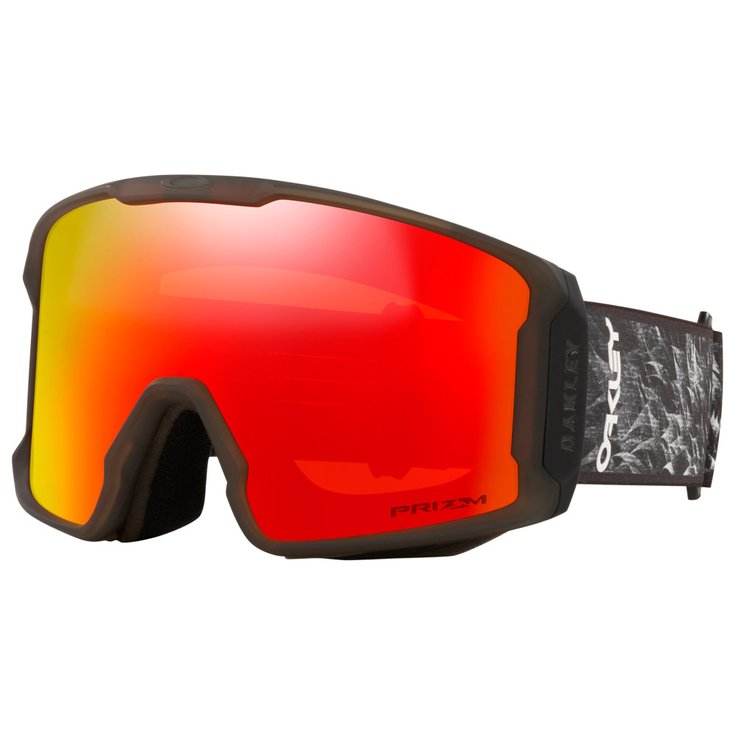 Oakley Máscaras Line Miner L Black Haze Prizm Torch Iridium Presentación