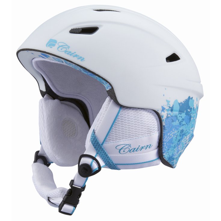 Cairn Helmet Profil Mat Blue Shade Flower Overview