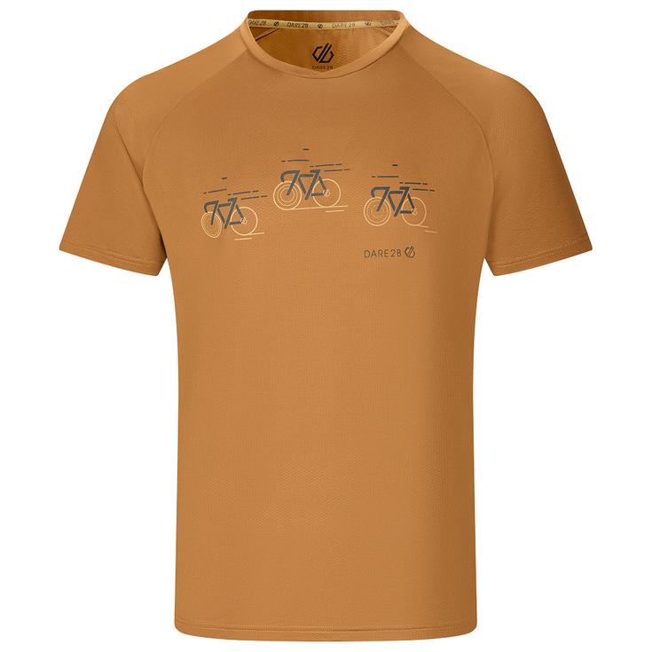 DARE2B Tee-shirt de trail Tech II tee Dark Cumin 