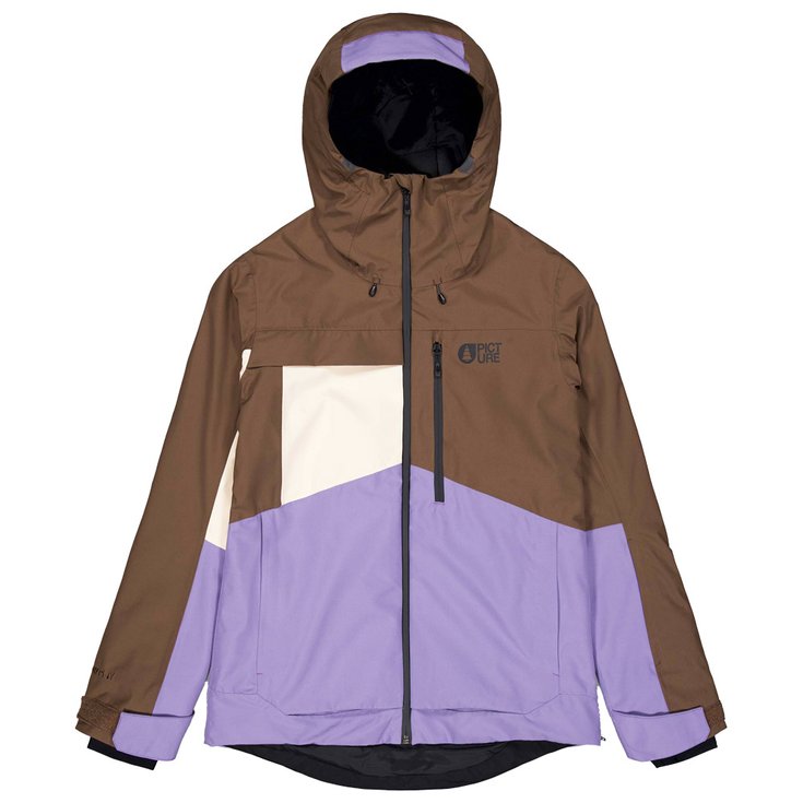 Picture Giubbotto tecnico Seen Cocoa Brown Paisley Presentazione