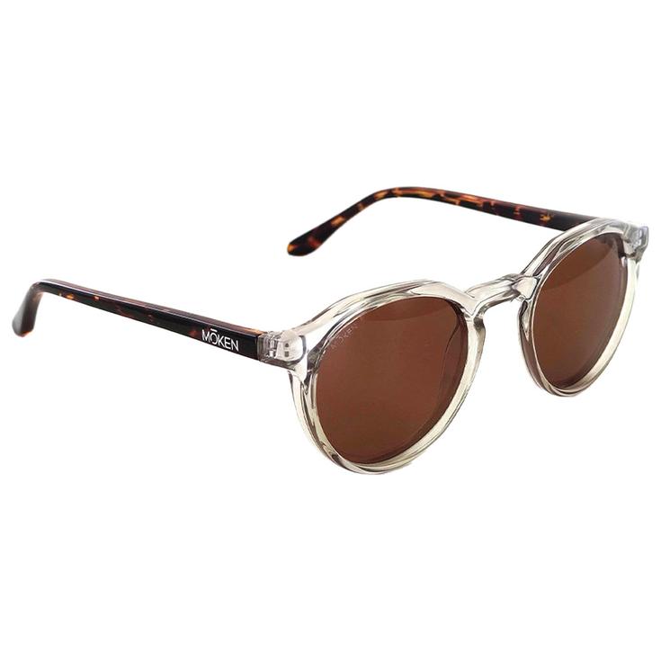 Moken Vision Sunglasses Leonie Crystal Brown Polarized Overview