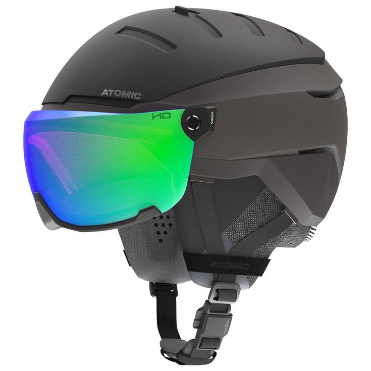 Atomic Visor helmet Savor Gt Amid Visor Hd Black Green Hd Overview