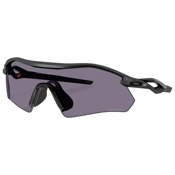 Oakley Zonnebrillen Radar Plate Matte Black Prizm Grey Voorstelling