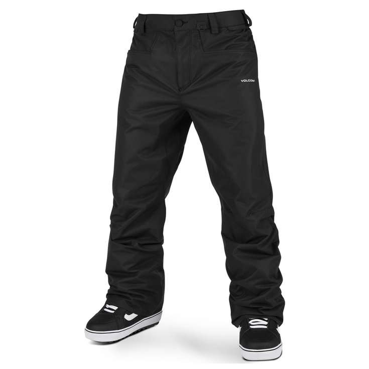 Volcom Pantalones de esqui Carbon Black Presentación