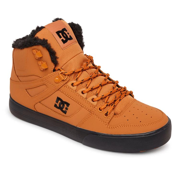 DC Snow boots Pure High Top WC WNT Wheat Black Overview