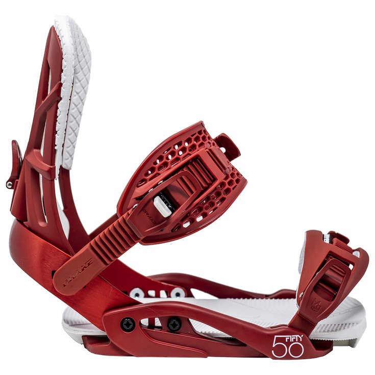 Drake Snowboard Binding Fifty Red Overview