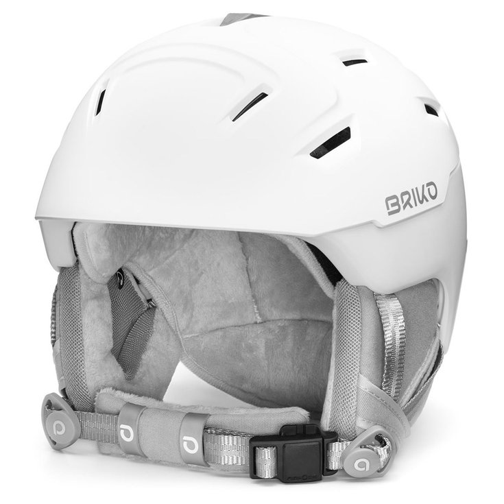 Briko Helmet Crystal 2.0 Matt Pearl White Overview