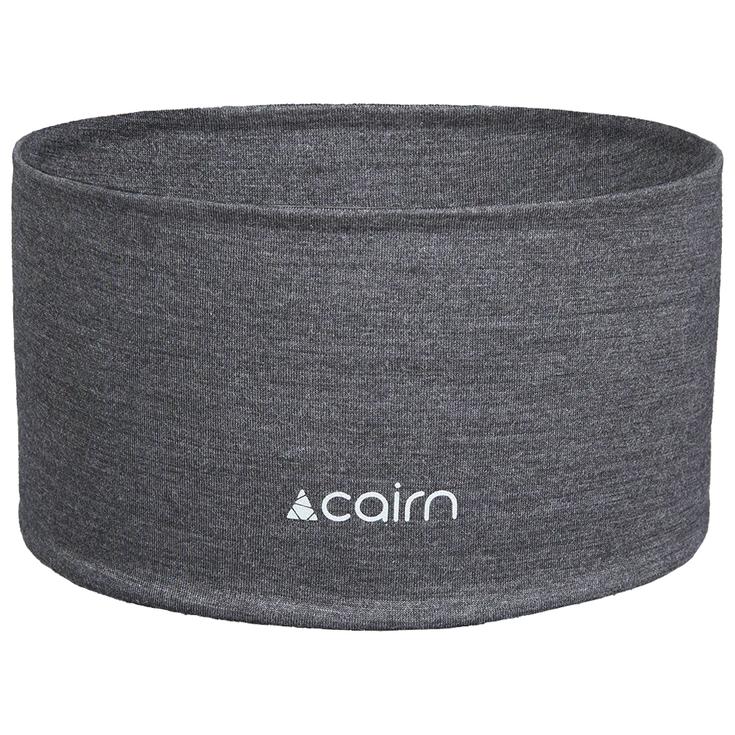 Cairn Hoofddoeken Merino Headband Black Chine Voorstelling