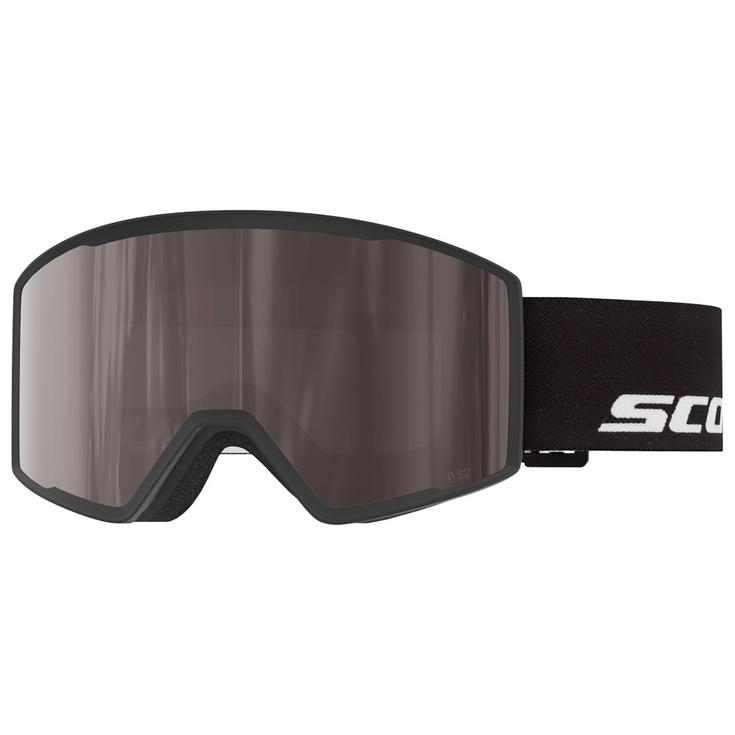 Scott Masque de Ski Trace Pro Black Silver Chrome Présentation