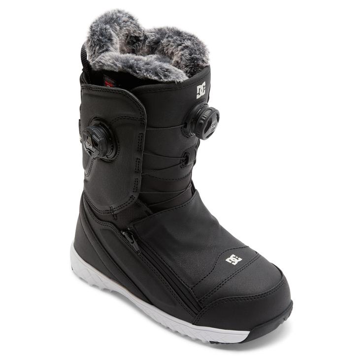 DC Botas Mora Black/ White Presentación