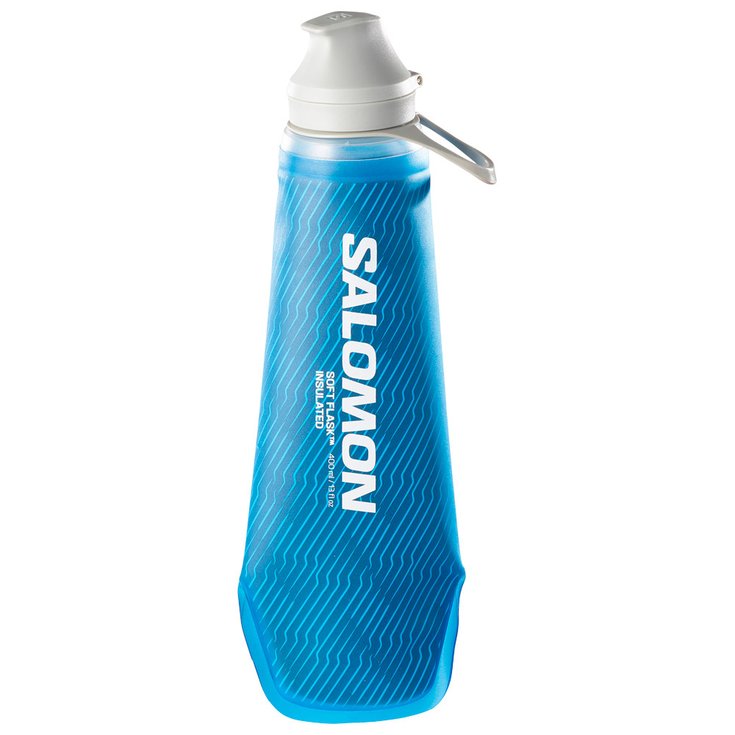Salomon Gourde Soft Flask 400ml/13Oz Insulate 42mm Clear Blue Présentation