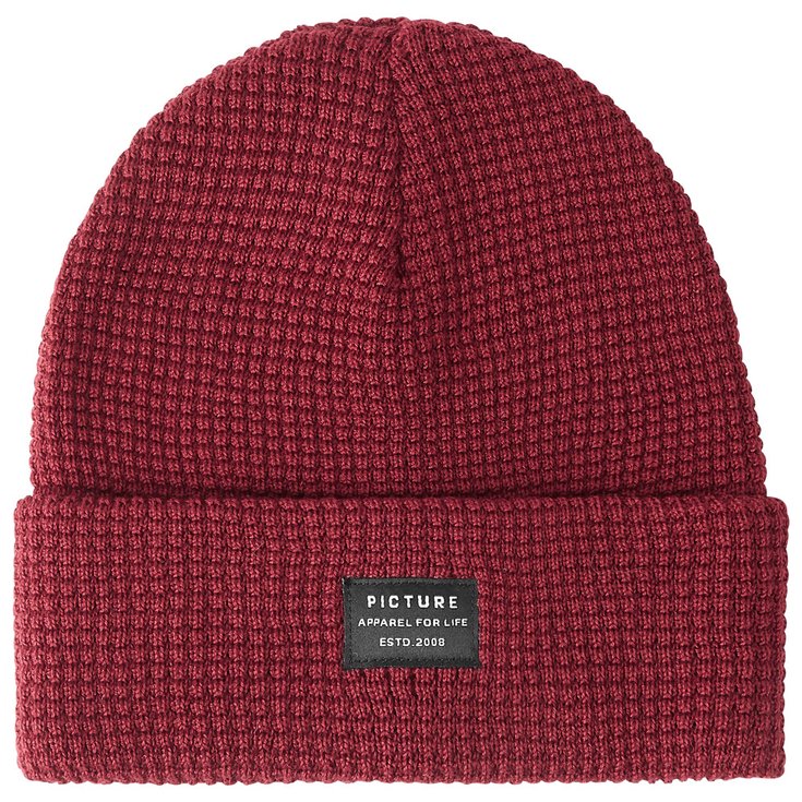Picture Bonnet York Beanie Rhubarbe Overview