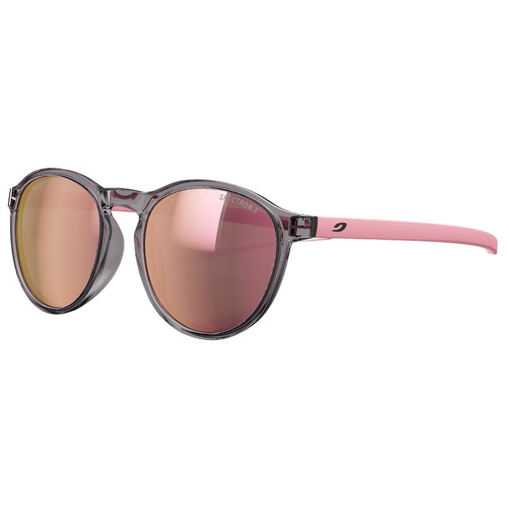 Julbo Lunettes de soleil Joliet Translucide Brillant Gris Rose Mat Spectron 3 Présentation