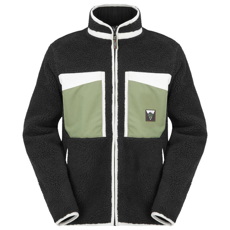 Picture Polaire Pmbton Zip Black Olivine Présentation