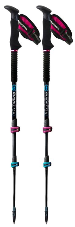 Guidetti Pole T3 Light Alu Perle 125 cm Noir Bleu Overview