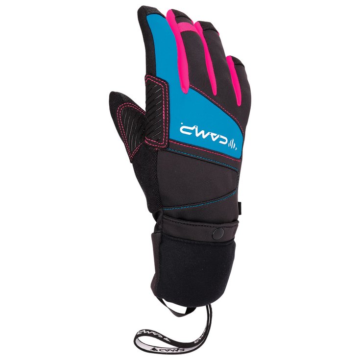 C.A.M.P. Handschoenen G Comp Warm Lady Black Light Blue Fuchsia Voorstelling