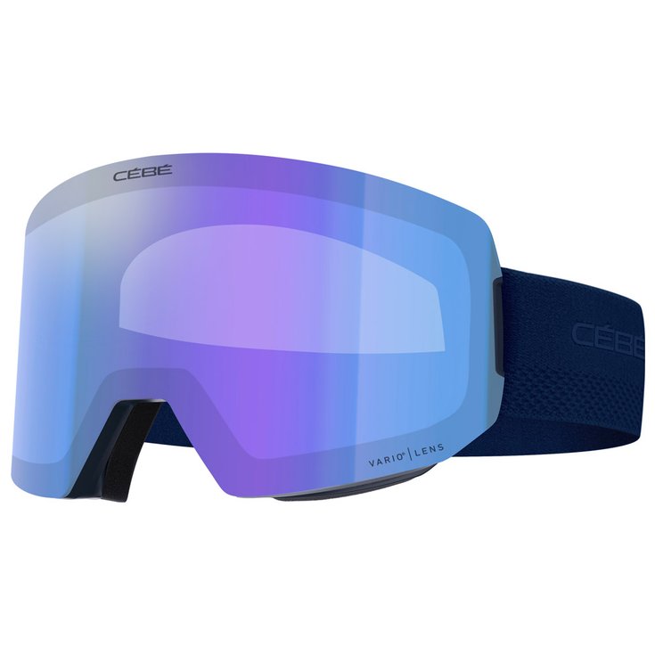 Cebe Goggles Versus 2 Navy Vario Flash Blue Photochromic Overview
