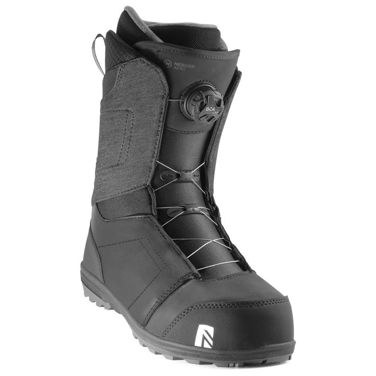 Nidecker Boots Aero Boa Coiler Black Overview