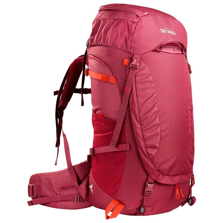 Tatonka Backpack Noras 55+10 Women Bordeaux Red Overview