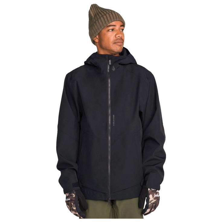Volcom Chaqueta esqui Brighton Full Zip Black Presentación
