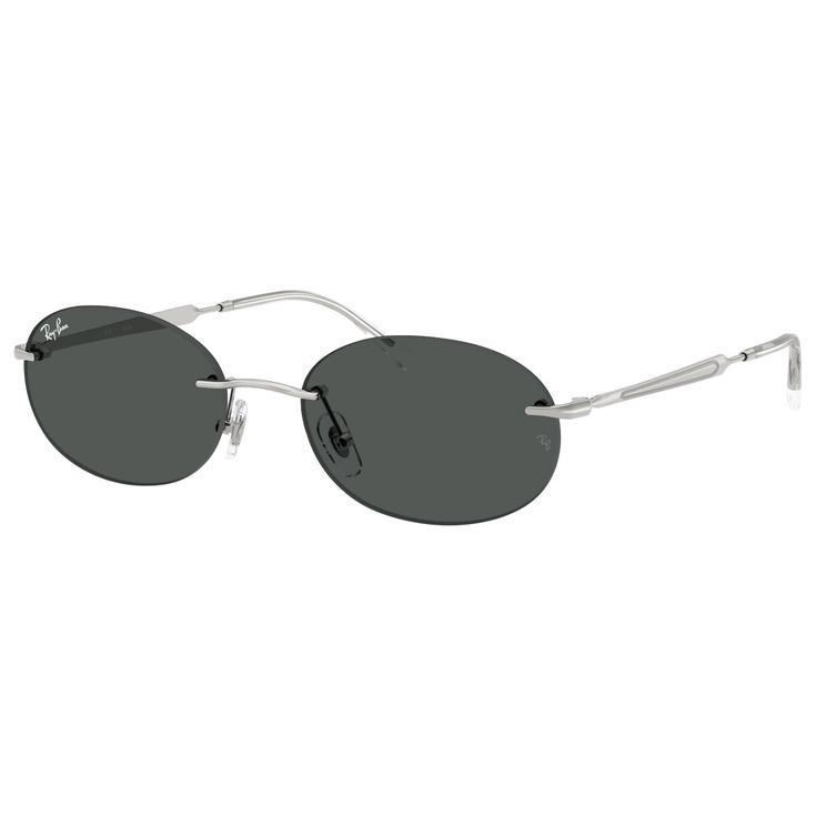 Ray Ban Zonnebrillen RB3767 Polished Argent Dark Grey Voorstelling