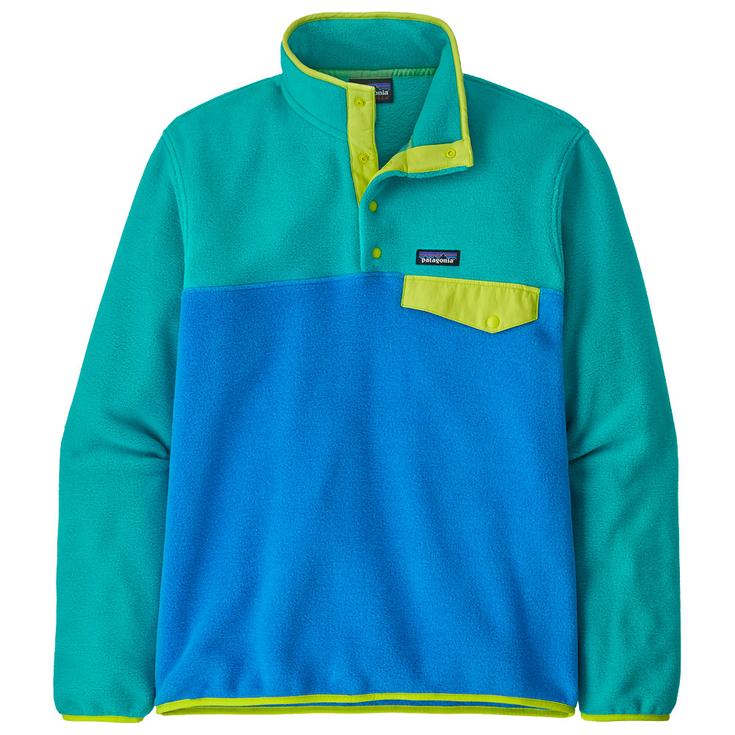 Patagonia Polar Lightweight Synchilla Snap-T Vessel Blue Presentación