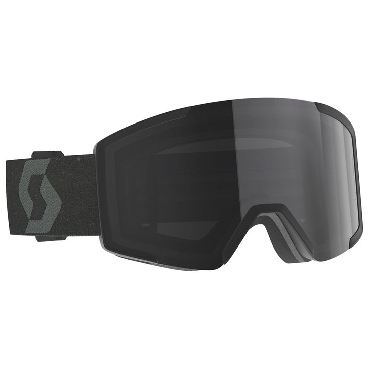Scott Goggles Shield Mineral Black Solar Black Chrome Overview