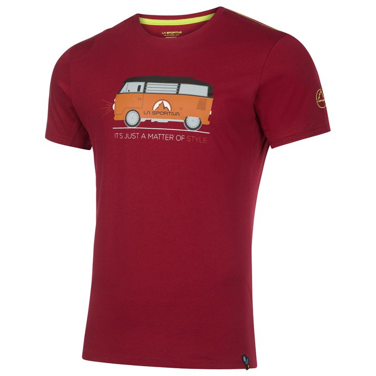 La Sportiva Climbing tee-shirt Van T-Shirt M Sangria Overview