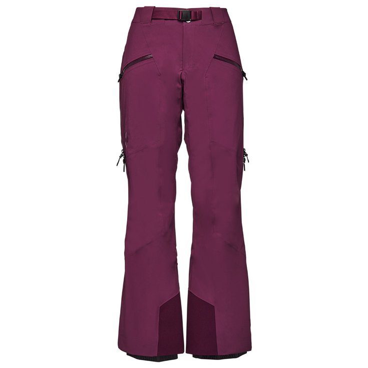 Black Diamond Ski pants W Recon Insulated Pants Blackberry Overview