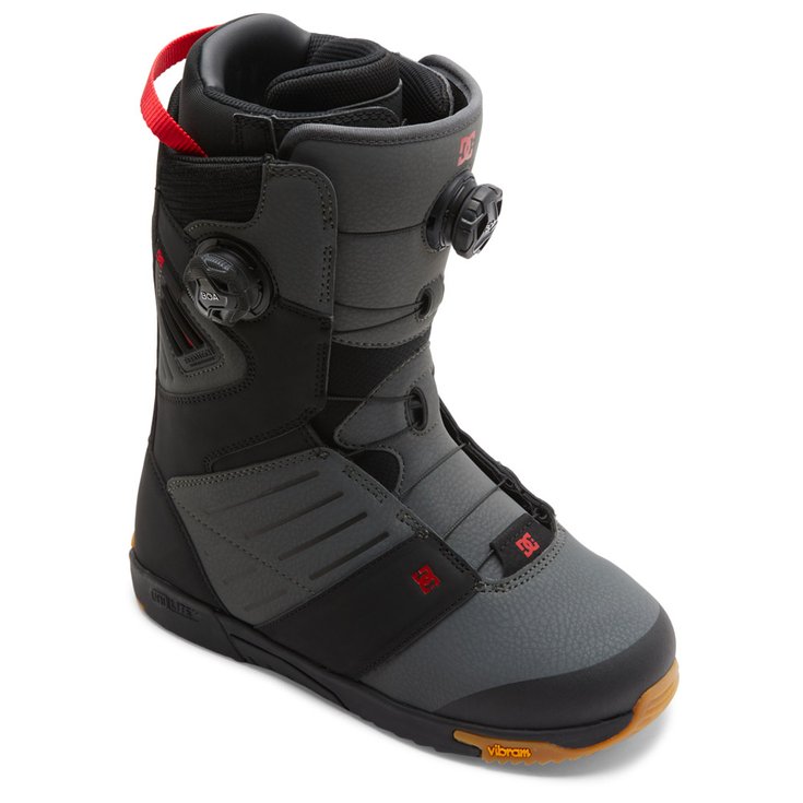 DC Stiefel Judge Black Grey Red Präsentation