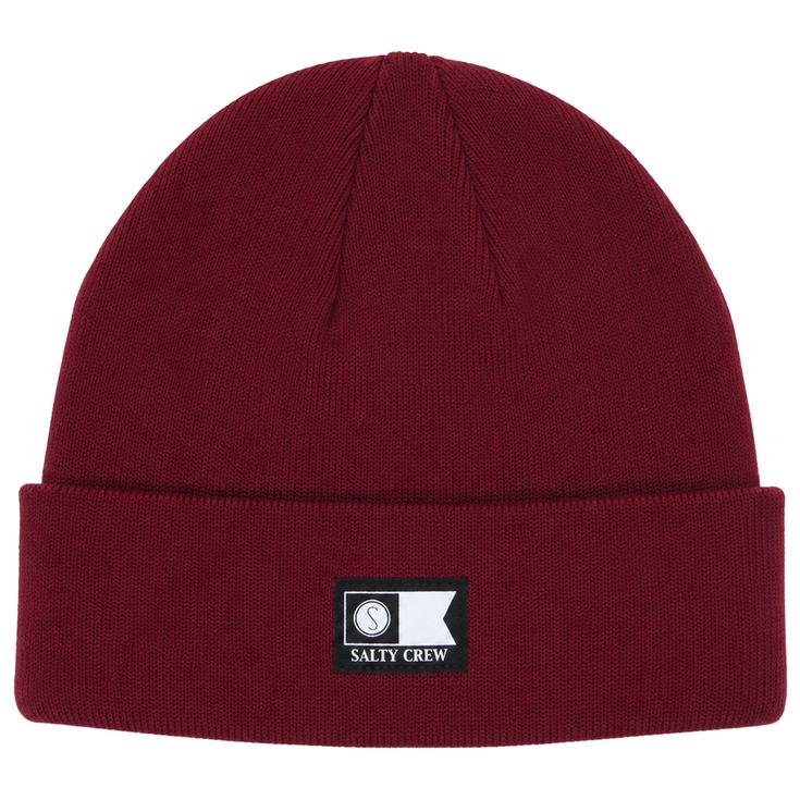 Salty Crew Beanies Flagship Beanie Burgundy Overview
