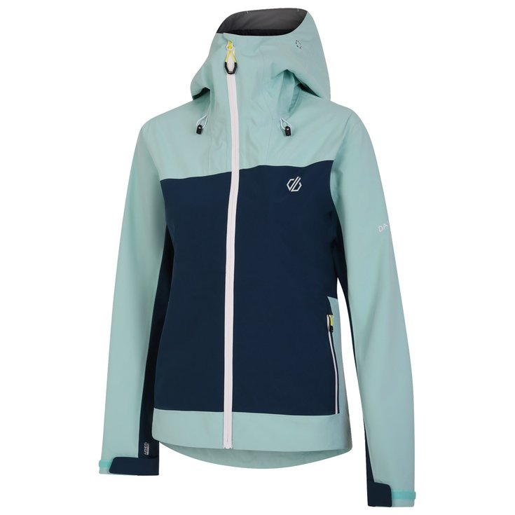 DARE2B Hiking jacket Traversing II Jkt Moonlight Denim Mint Green Overview