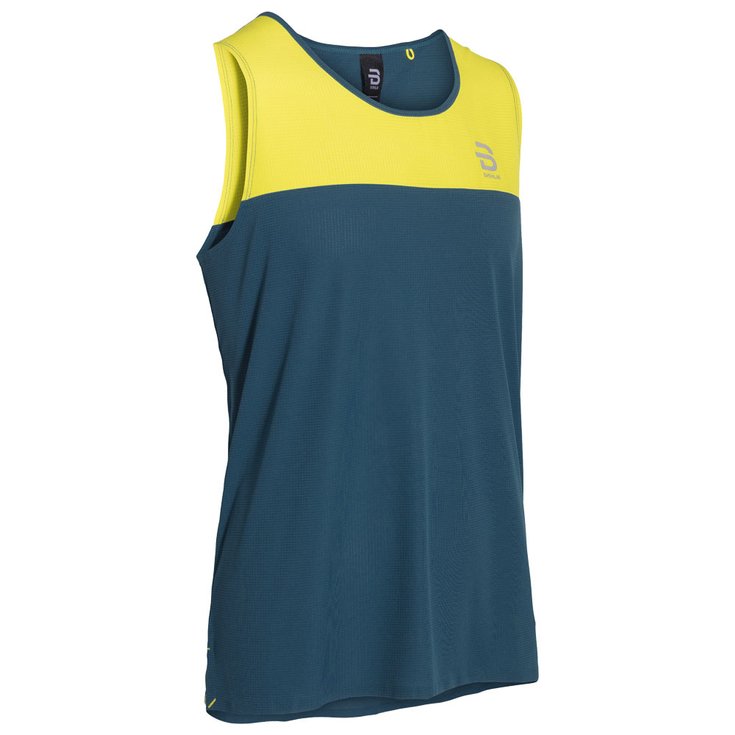 Bjorn Daehlie Camiseta de trail Singlet Run 365 Teal Presentación