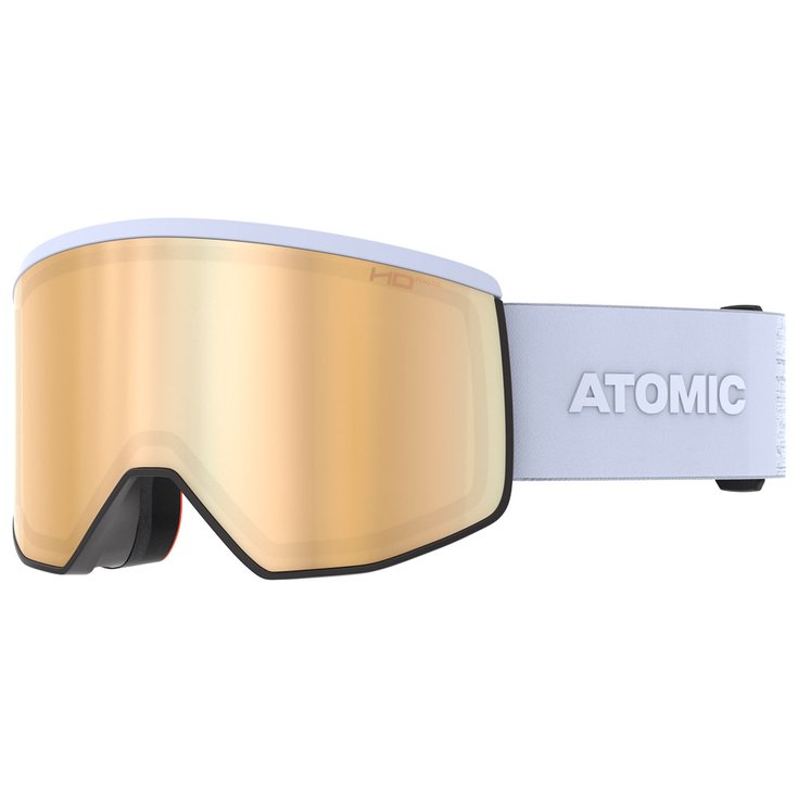 Atomic Skibrille Four Pro L Hd Photo Light Grey Amber Gold Hd + Clear Präsentation