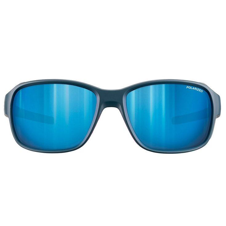 Julbo Occhiali da sole Monterosa 2 Bleu Foncé Rose Blanc Spectron 3 Polarized Vista frontale Julbo Occhiali da sole Monterosa 2 Bleu Foncé Rose Blanc Spectron 3 Polarized Vista frontale