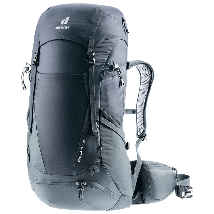 Deuter Mochila Futura Pro 36 Black Graphite Presentación