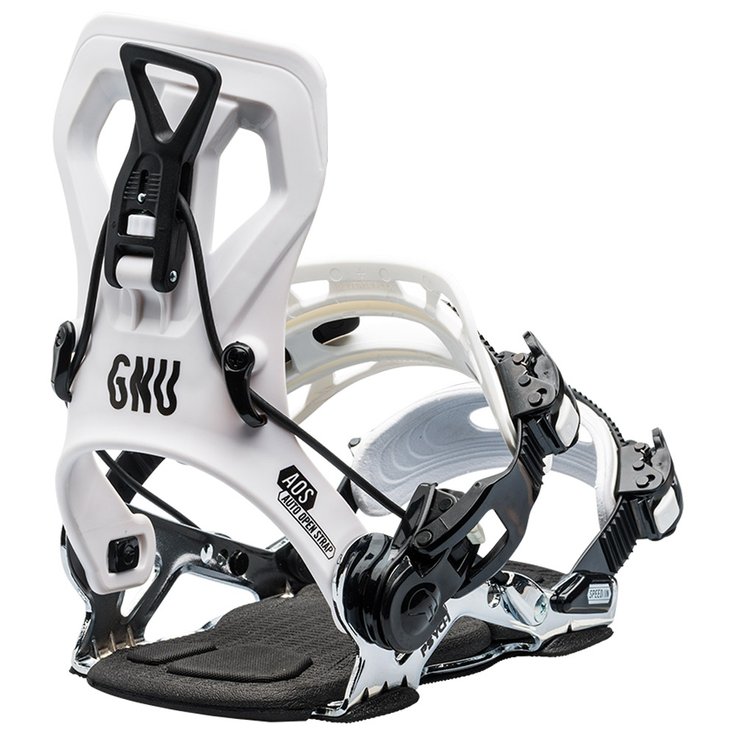 Gnu Binding snow Psych White Voorstelling