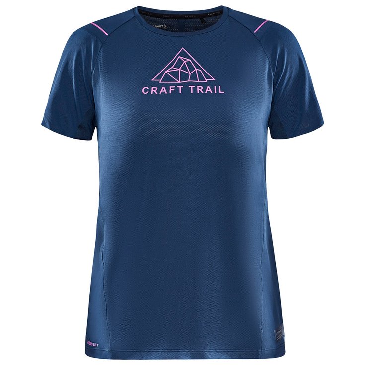 Craft Trail T-Shirt Pro Hypervent SS Tee Women Tide Präsentation