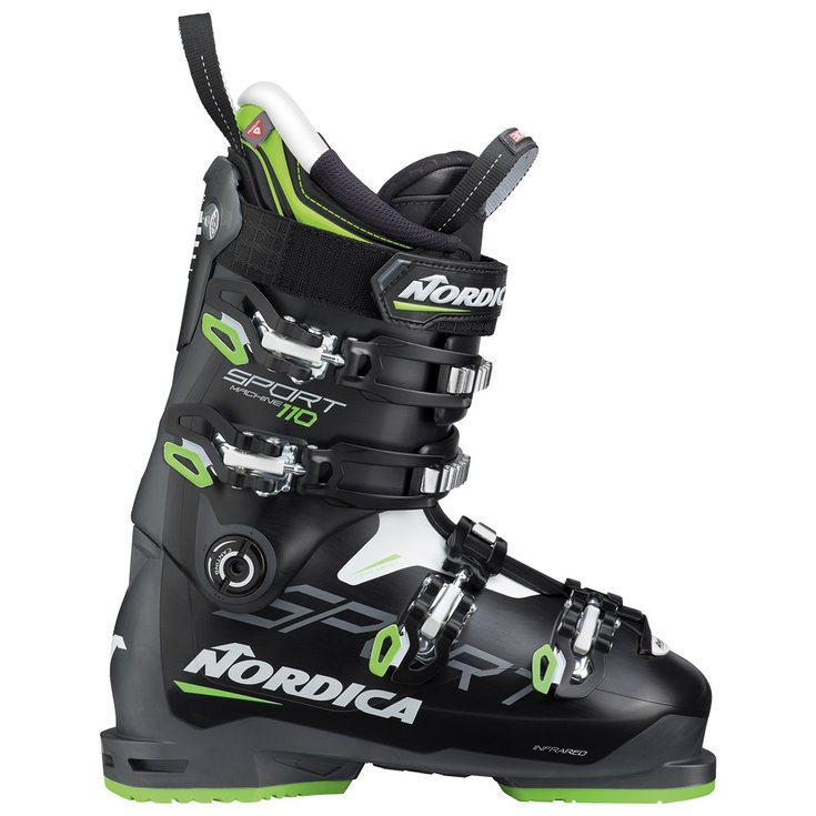 Nordica Botas de esquí Sportmachine 110 Nero Antracite Verde Presentación