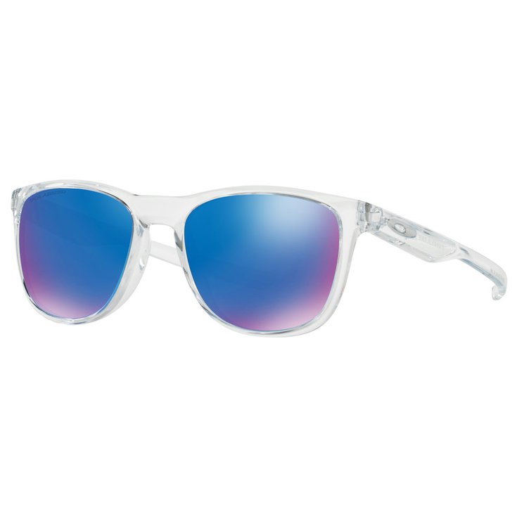 Oakley Gafas Trillbe X Polished Clear Sapphire Iridium Polarized Presentación