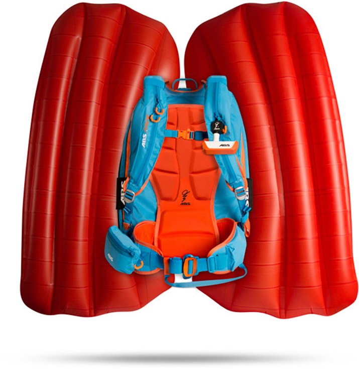 ABS Mochila airbag P Ride Base Unit Ocean Blue Airbag Gonflé