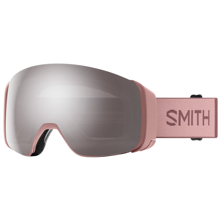 Smith Skibrillen 4D Mag Rock Salt Tannin Chromapop Sun Platinum Mirror + Chromapop Storm Rose Flash Voorstelling