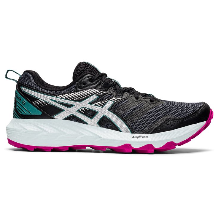 Asics Trail shoes Gel-Sonoma 6 Wmn Black Pure Silver Overview