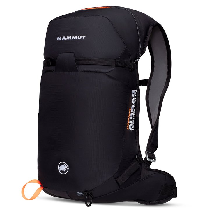 Mammut Airbag-Sack Ultralight Removable Airbag 3. 0 Black Vibrant Orange Präsentation